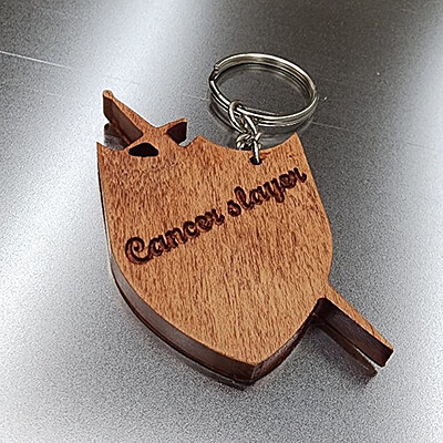 Keychain - Cancer Slayer