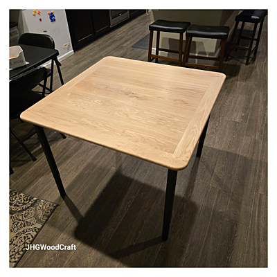 Small White Oak Kitchen table